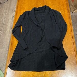 Elegant Black Women's Cardigan